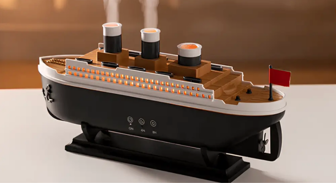 Titanic Humidifier with LED Lighting and Remote Control