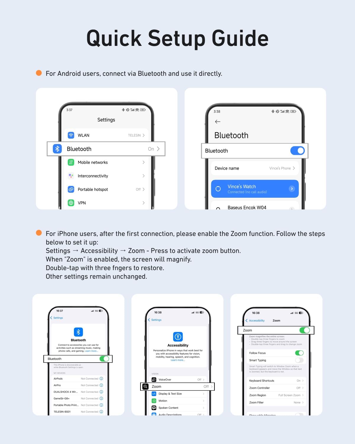 TELESIN Fun Shot Magnetic Grip