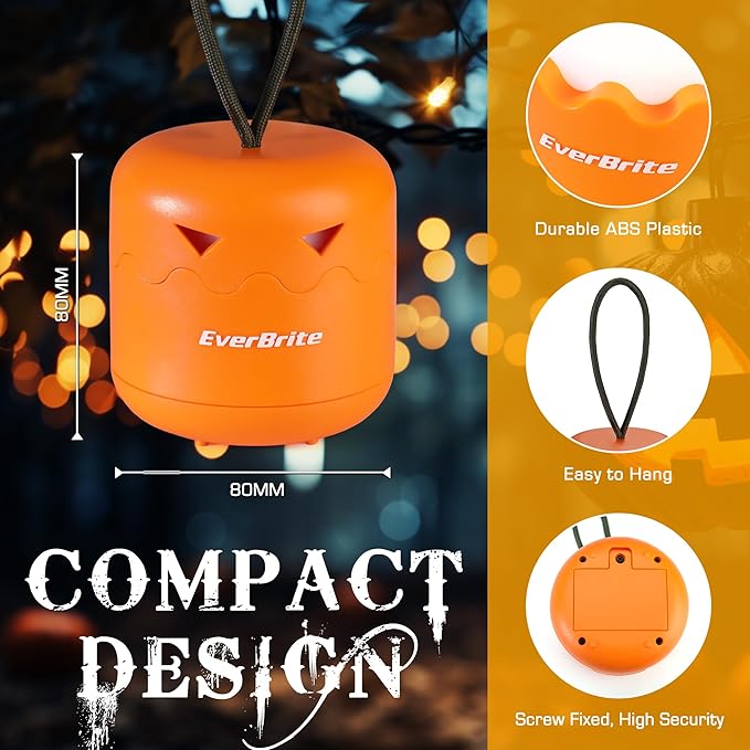 Rechargeable Halloween Pumpkin Light