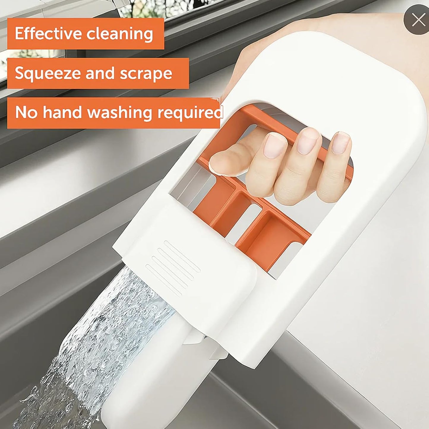 Mini Foldable Self-Squeeze Mop