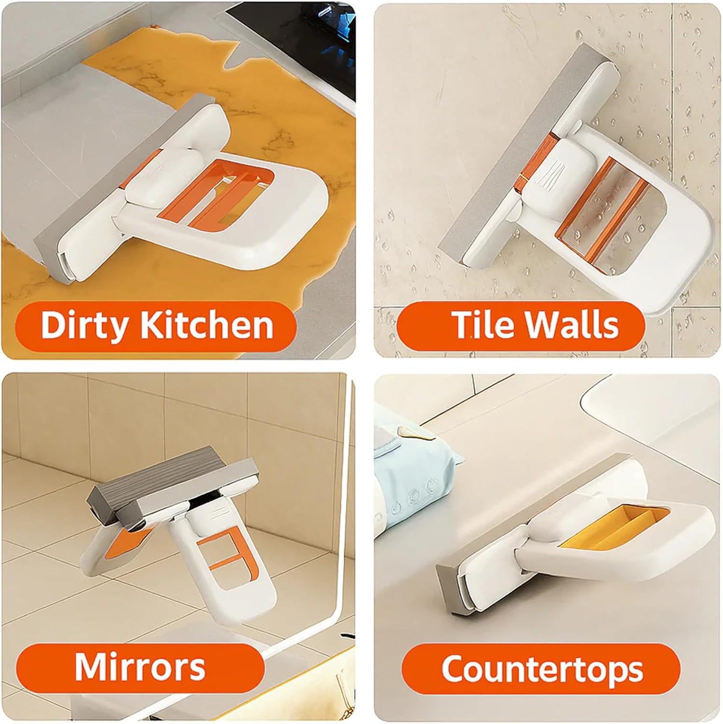 Mini Foldable Self-Squeeze Mop