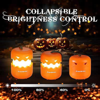 Rechargeable Halloween Pumpkin Light