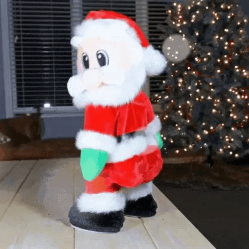 Singing Hip Shaking Santa Toys