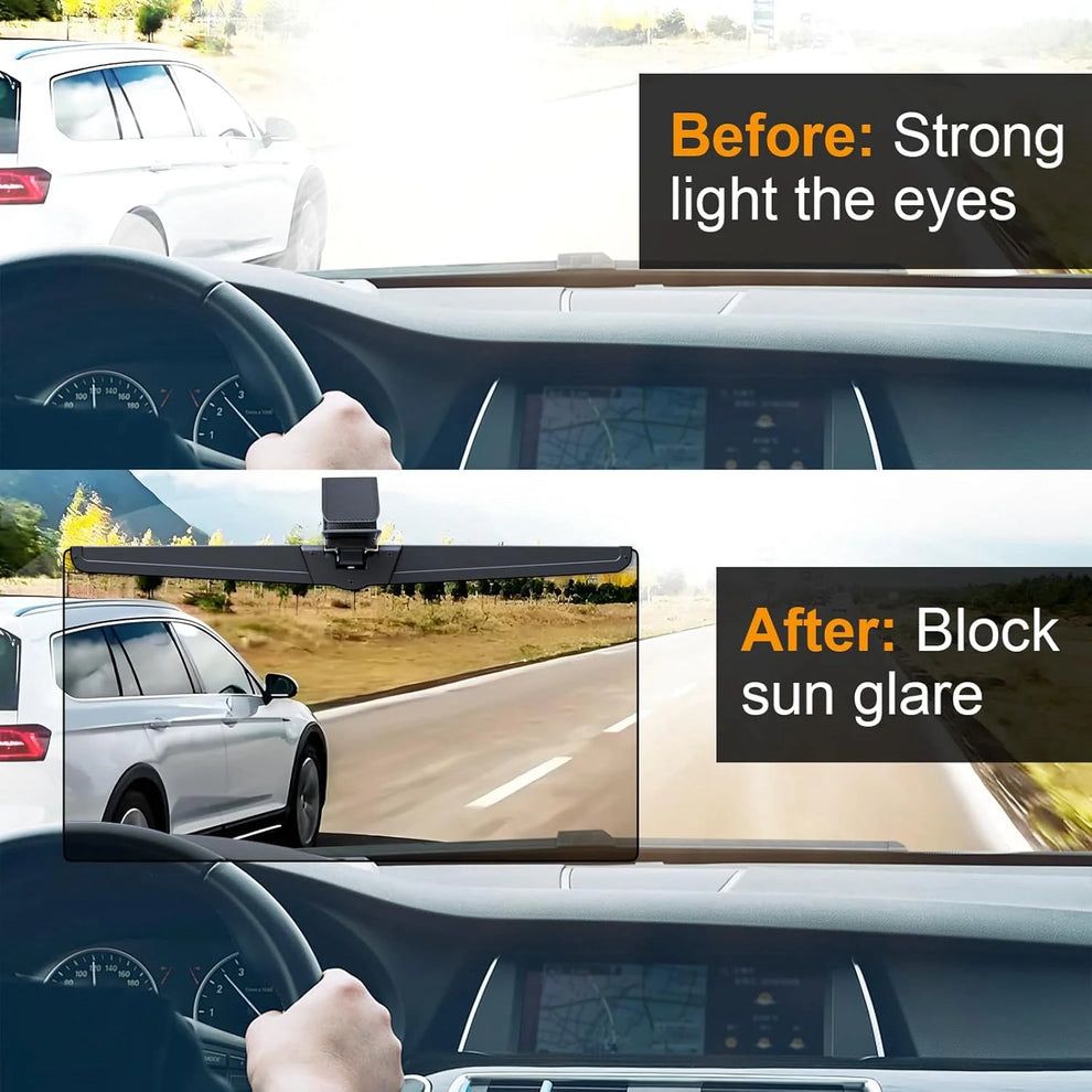 Veharvim Sun Visor Extender for Cars